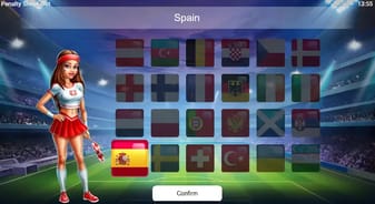 Banderas de Penalty Shoot Out.